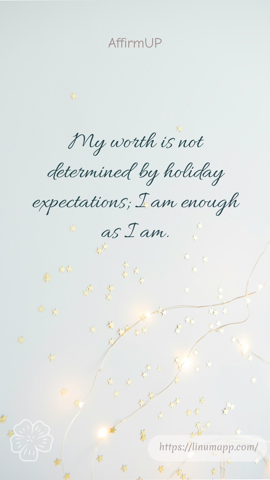 Holiday Anxiety Affirmations